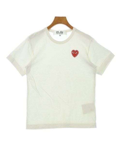 PLAY COMME des GARCONS プレイコムデギャルソン Tシャツ・カットソー レディース XS 白 【中古】【古着】