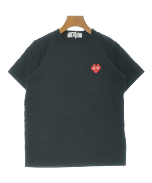 PLAY COMME des GARCONS プレイコムデギャルソンティーシャツ・カットソー レディース L 黒【中古】【古着】 レディースファッション-トップス-Tシャツ・カットソー