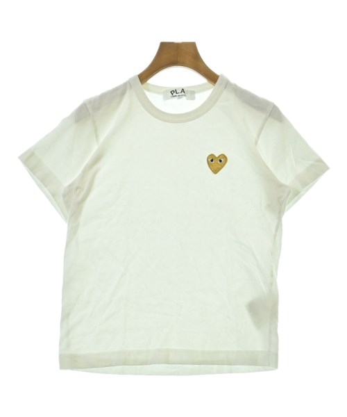 PLAY COMME des GARCONS プレイコムデギャルソン Tシャツ・カットソー レディース M 白 【中古】【古着】
