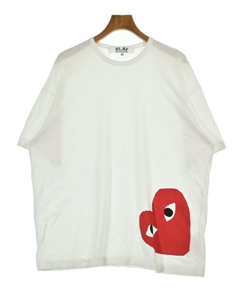 PLAY COMME des GARCONS プレイコムデギャルソンTシャツ・カットソー メンズ M 白【中古】【古着】