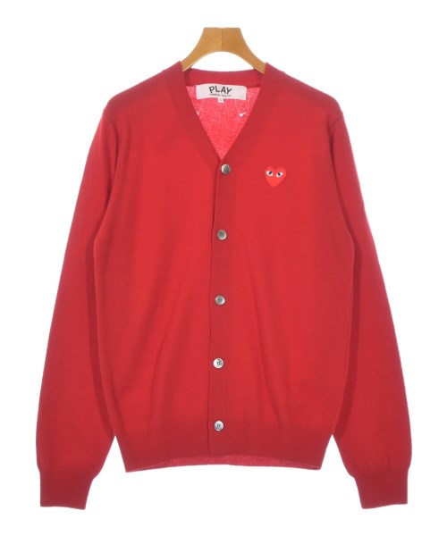 PLAY COMME des GARCONS プレイコムデギャルソンカーディガン メンズ L 赤【中古】【古着】｜RAGTAG（ブランド古着のラグタグ）