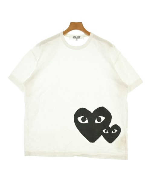 PLAY COMME des GARCONS プレイコムデギャルソンティーシャツ・カットソー メンズ S 白【中古】【古着】 メンズファッション-トップス-Tシャツ・カットソー