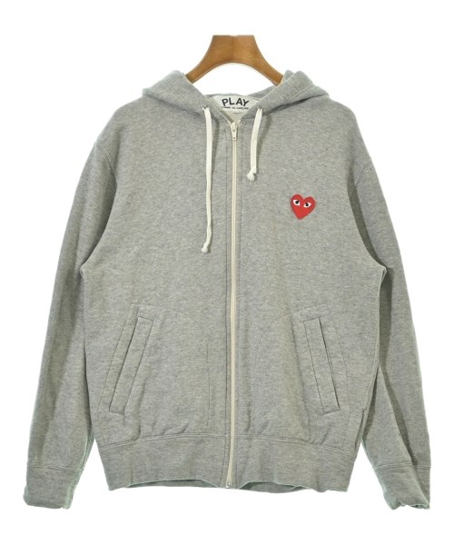 PLAY COMME des GARCONS プレイコムデギャルソンパーカー レディース M 薄墨色【中古】【古着】