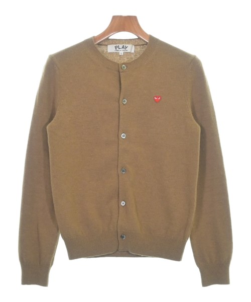 PLAY COMME des GARCONS プレイコムデギャルソン カーディガン メンズ L 茶 【中古】【古着】