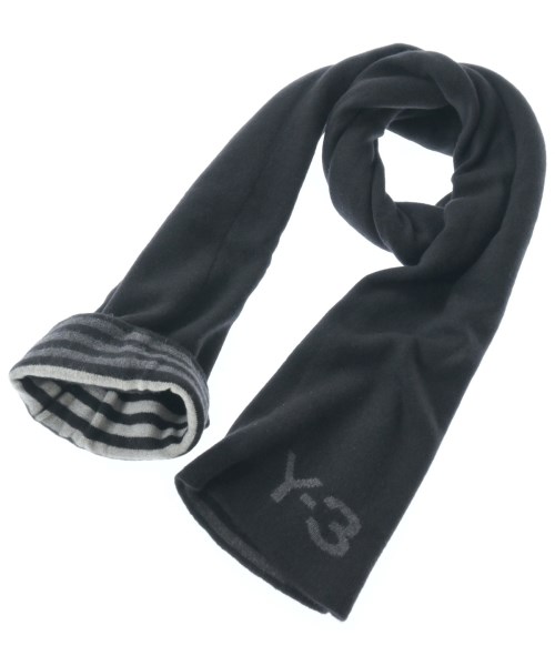 Y-3 ワイスリー マフラー レディース - 黒 【中古】【古着】