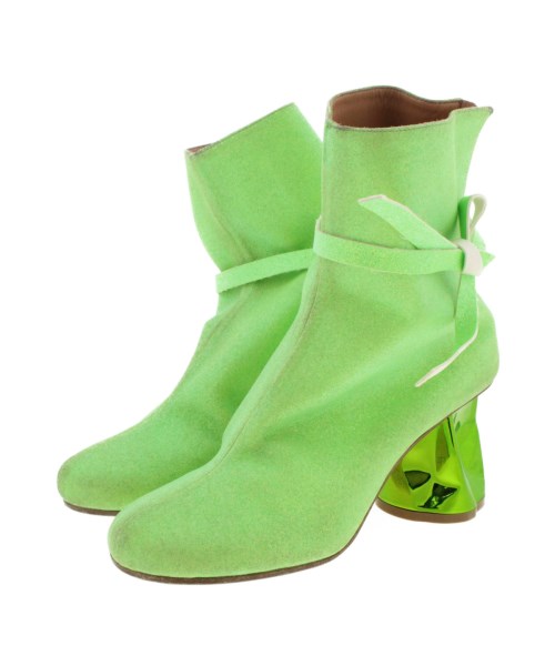 Maison Margiela メゾンマルジェラ ブーツ レディース EU35(21.5cm位) 黄緑系(ラメ) 【中古】【古着】