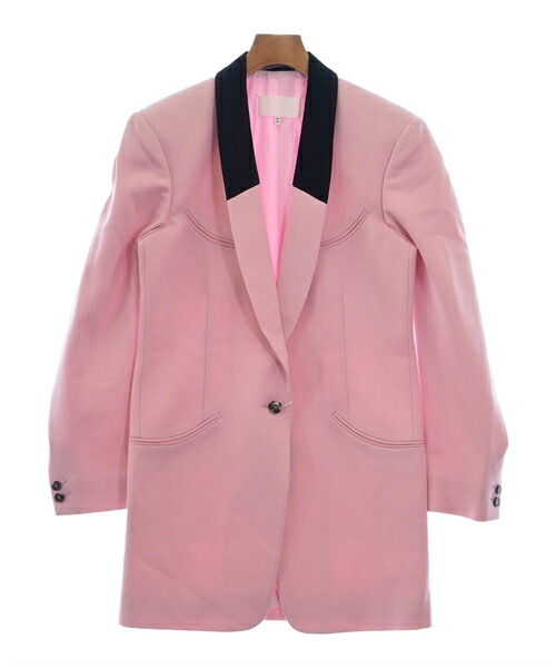 Maison Margiela メゾンマルジェラ テーラードジャケット レディース 36(XS位) ピンク 【中古】【古着】