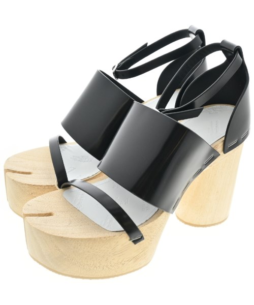 Maison Margiela メゾンマルジェラ サンダル レディース EU39(25.5cm位) 黒 【中古】【古着】