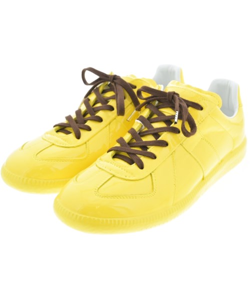 Maison Margiela メゾンマルジェラスニーカー レディース EU39(24糎位) 黄【中古】【古着】