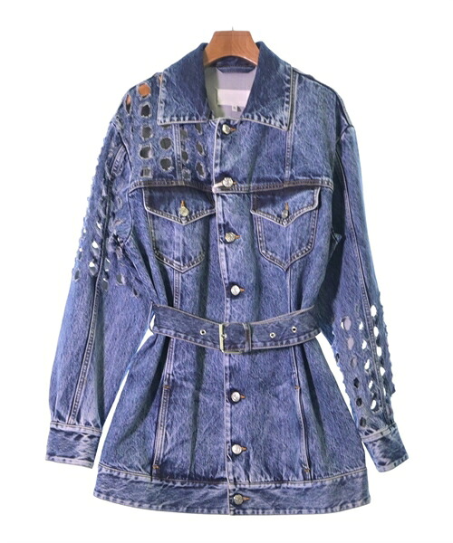 Maison Margiela メゾンマルジェラデニムジャケット レディース 36(XS位) 青(ジーンズ)【中古】【古着】