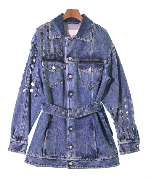 Maison Margiela メゾンマルジェラデニムジャケット レディース 38(S位) 青(ジーンズ)【中古】【古着】