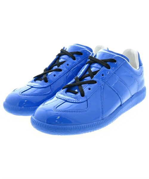 Maison Margiela メゾンマルジェラスニーカー レディース EU37(23.5糎位) 青【中古】【古着】