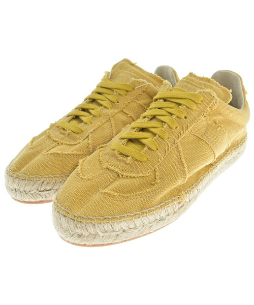 Maison Margiela メゾンマルジェラ スニーカー レディース EU39(24cm位) 黄系 【中古】【古着】