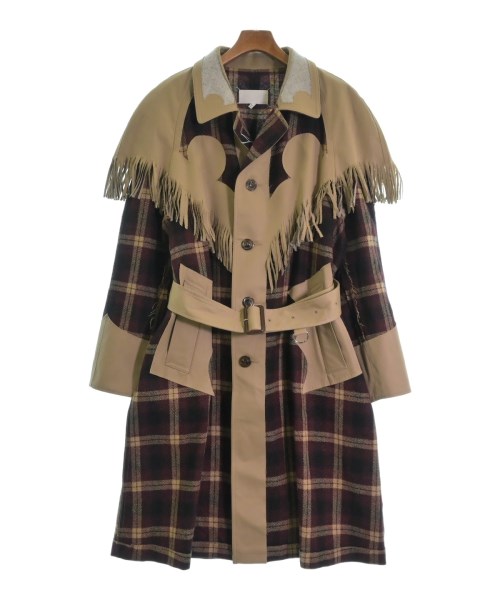 【定価約16万 未使用級 イタリア製】MM6 マルジェラ チェックトレンチコート Maison Margiela（旧Maison Martin Margiela） - Maison