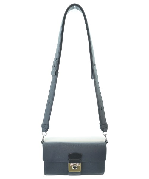 Maison Margiela メゾンマルジェラクラッチバッグ レディース - 青碧薄墨色x白【中古】【古着】