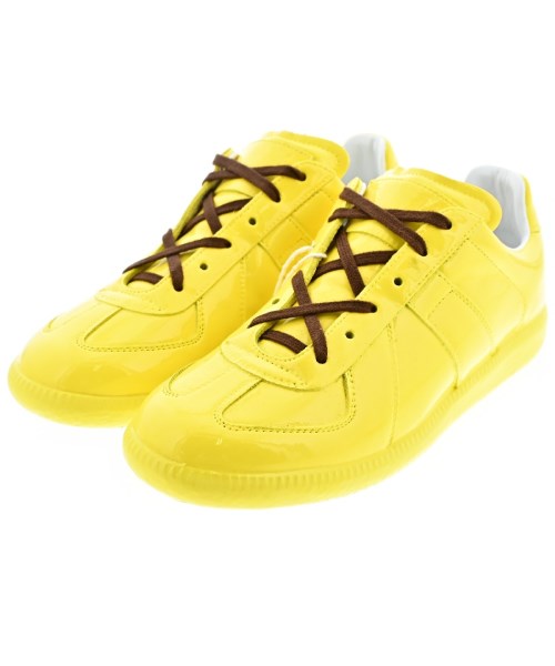 Maison Margiela メゾンマルジェラスニーカー レディース EU37(23.5糎位) 黄【中古】【古着】