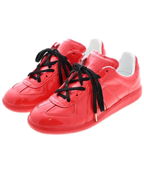 Maison Margiela メゾンマルジェラスニーカー レディース EU37(23.5糎位) 赤【中古】【古着】