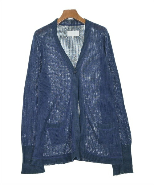 Maison Margiela メゾンマルジェラカーディガン レディース S 紫系x緑【中古】【古着】