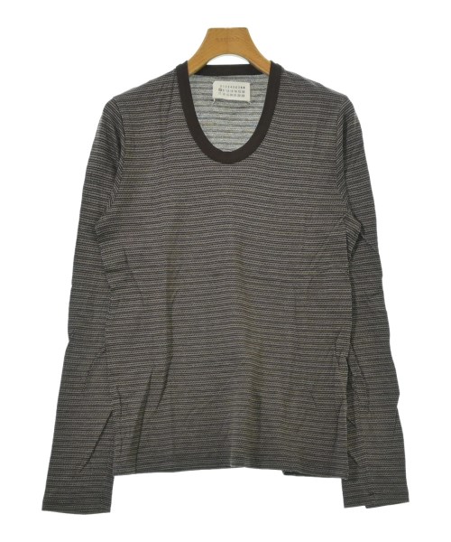 Maison Margiela メゾンマルジェラ ニット・セーター メンズ 48(L位) 茶x白(総柄) 【中古】【古着】