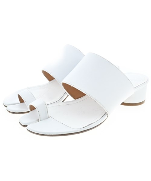 Maison Margiela メゾンマルジェラ サンダル レディース EU37(23.5cm位) 白 【中古】【古着】