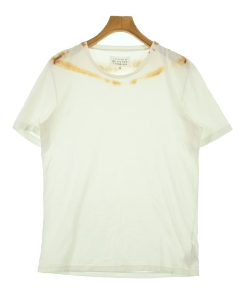 Maison Margiela メゾンマルジェラ Tシャツ・カットソー メンズ 48(L位) 白x茶 【中古】【古着】 17,920円
