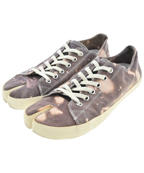Maison Margiela メゾンマルジェラ スニーカー メンズ EU41(26cm位) 茶xベージュ(総柄) 【中古】【古着】