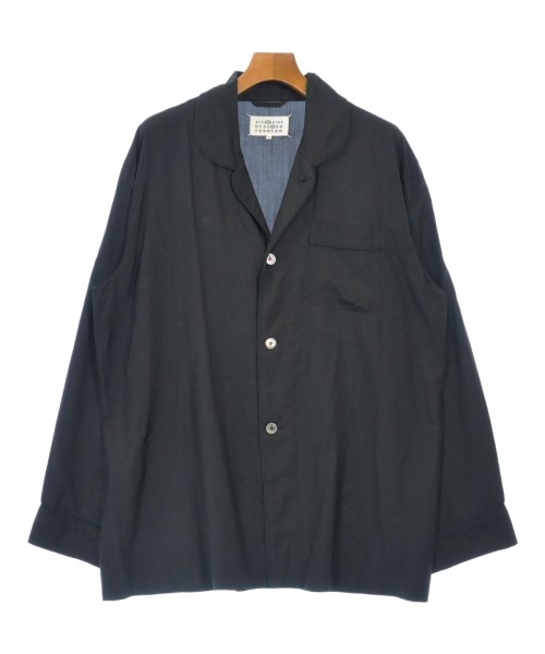 マルジェラ　シャツ　ネイビー　ここのえタグ 44 マルジェラ シャツ ネイビー ここのえタグ 44 martin margiela