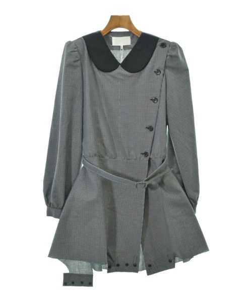 Maison Margiela メゾンマルジェラ ワンピース レディース 38(S位) グレーxカーキ(総柄) 【中古】【古着】