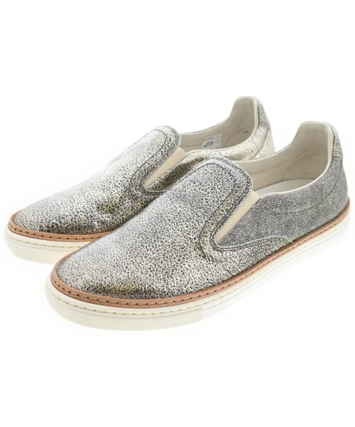 Maison Margiela メゾンマルジェラスニーカー レディース EU39(25.5糎位) しろがね色系x黒【中古】【古着】