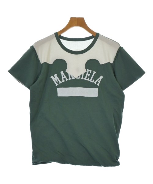 Maison Margiela メゾンマルジェラ Tシャツ・カットソー メンズ M 緑x白 【中古】【古着】
