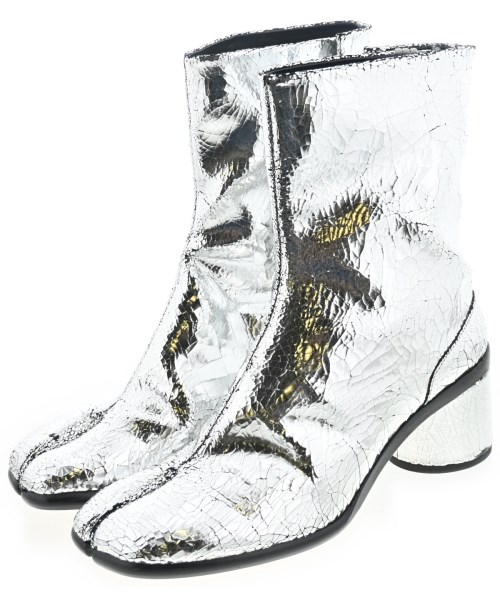 Maison Margiela メゾンマルジェラブーツ メンズ EU43(28珊位) しろがね色【中古】【古着】
