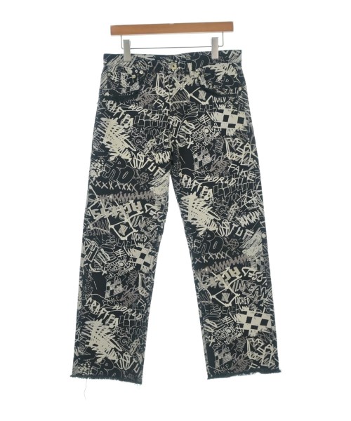 Maison Margiela メゾンマルジェラパンツ（その他） レディース 40(M位) 黒xベージュ系(総柄)【中古】【古着】｜RAGTAG（ブランド古着のラグタグ）