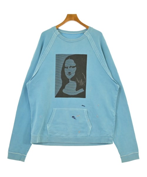 Maison Margiela メゾンマルジェラスウェット メンズ 44(S位) 水色【中古】【古着】 メンズファッション-スウェット・トレーナー