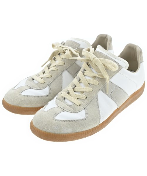 Maison Margiela メゾンマルジェラ スニーカー メンズ EU39(24cm位) 白xアイボリー系 【中古】【古着】 26,455円