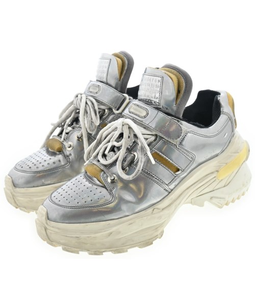 Maison Margiela メゾンマルジェラスニーカー レディース EU38 1/2(25糎位) しろがね色【中古】【古着】