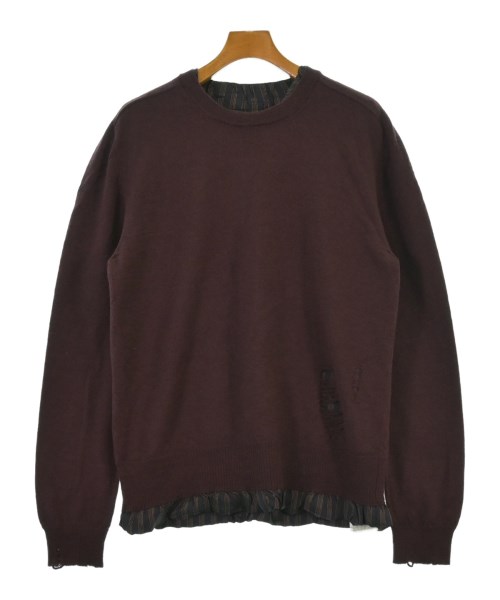 Maison Margiela メゾンマルジェラ ニット・セーター メンズ L エンジ 【中古】【古着】