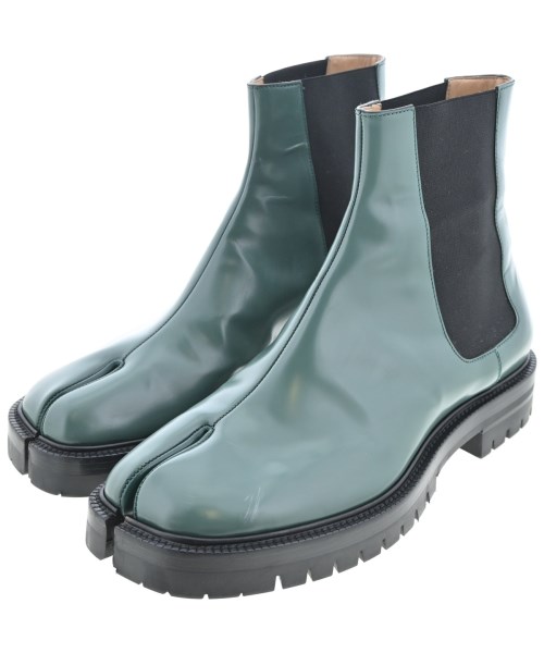 Maison Margiela メゾンマルジェラブーツ メンズ EU43(28糎位) 緑【中古】【古着】