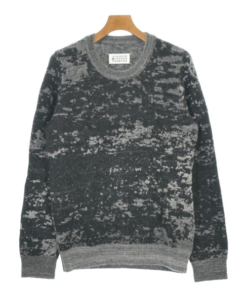 Maison Margiela メゾンマルジェラニット・セーター メンズ S 黒x薄墨色【中古】【古着】