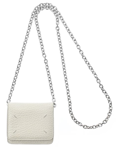 Maison Margiela メゾンマルジェラ札入れ・コインケース レディース - 白【中古】【古着】