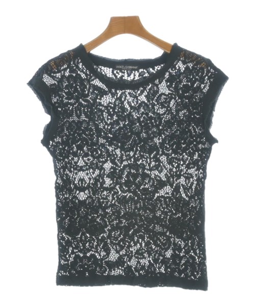 DOLCE\u0026GABBANA ドルチェアンドガッバーナブラウス レディース 38(S位) 黒(スピード競技)【中古】【古着】 トップス-レディースファッション