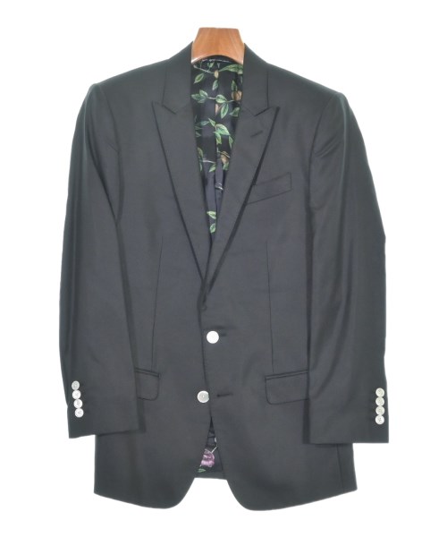 希少✨美品【ドルチェ＆ガッパーナ】アルパカウールジャケット パンツ 裏地シルク 9024l230059-1.jpg