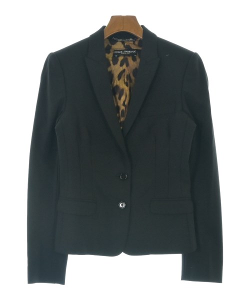 DOLCE&GABBANA ドルチェアンドガッバーナテーラードジャケット レディース 40(M位) 黒【中古】【古着】|RAGTAG(ブランド古着のラグタグ)