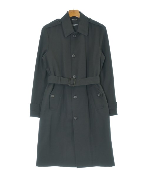DOLCE\u0026GABBANA ドルチェアンドガッバーナトレンチコート メンズ 44(S位) 黒【中古】【古着】