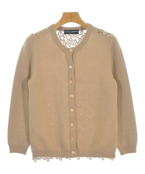 DOLCE&GABBANA ドルチェアンドガッバーナカーディガン レディース 38(S位) ベージュ【中古】【古着】｜RAGTAG（ブランド古着のラグタグ）