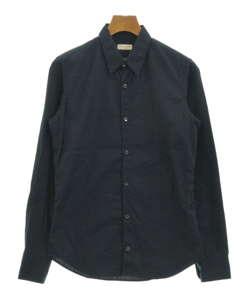 ドリスヴァンノッテン メンズ シャツ DRIES VAN NOTEN 23SS CORBINO PATCH 6321 M.W.SHIRT ネイビー