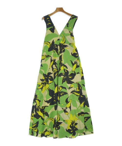 DRIES VAN NOTEN ドリスヴァンノッテンワンピース レディース 36(XS位) 緑系(総柄)【中古】【古着】