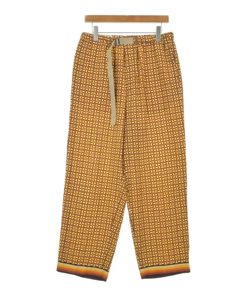 DRIES VAN NOTEN ドリスヴァンノッテンパンツ(その他) レディース M オレンジx茶xベージュ(総柄)【中古】【古着】|RAGTAG(ブランド古着のラグタグ)
