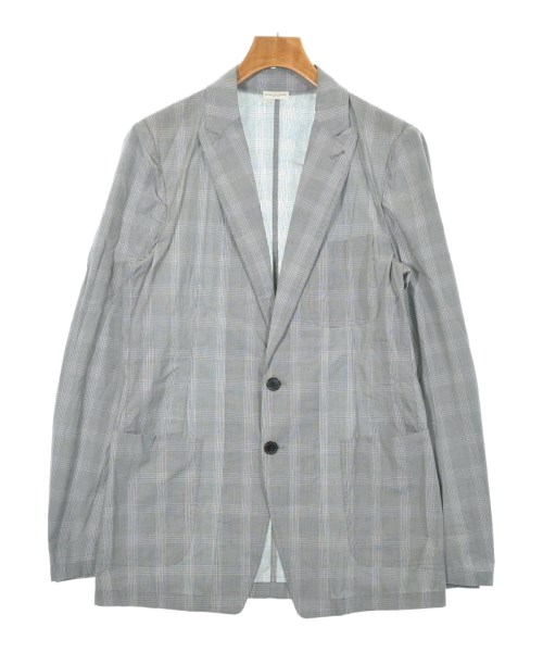 DRIES VAN NOTEN ドリスヴァンノッテン カジュアルジャケット メンズ 48(L位) グレー(チェック) 【中古】【古着】