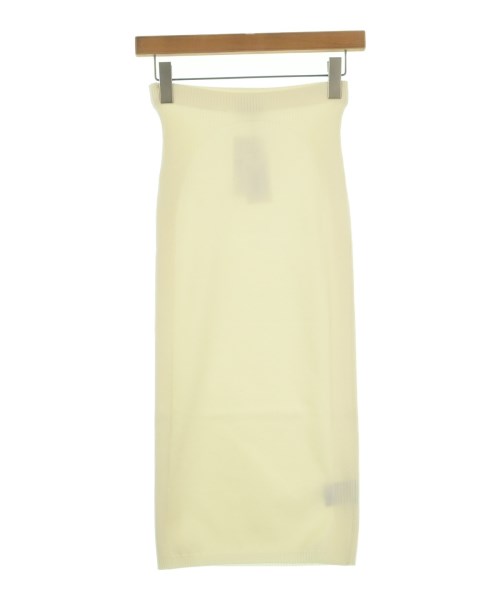 DRIES VAN NOTEN ドリスヴァンノッテン ロング・マキシ丈スカート レディース XS 白 【中古】【古着】
