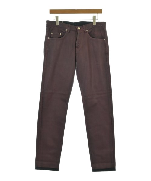 DRIES VAN NOTEN パンツ DRIES VAN NOTEN】SS24 サテン カーゴパンツ Navy 送料関税込